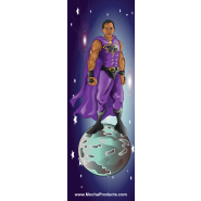 10 Pack of Black Superhero Bookmarks