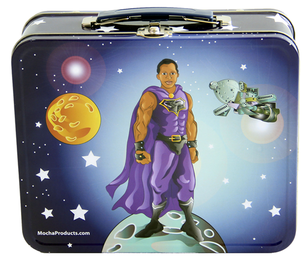 Black Superhero Lunchbox